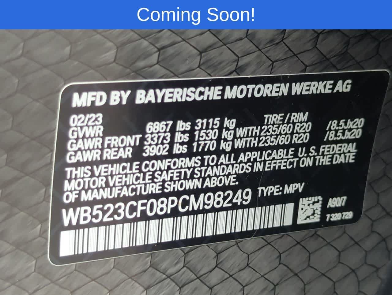 Used 2023 BMW iX xDrive50 w/ Convenience Package AWD/4WD image 35