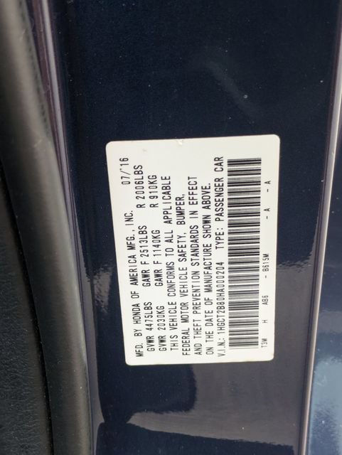 Used 2017 Honda Accord EX-L image 27