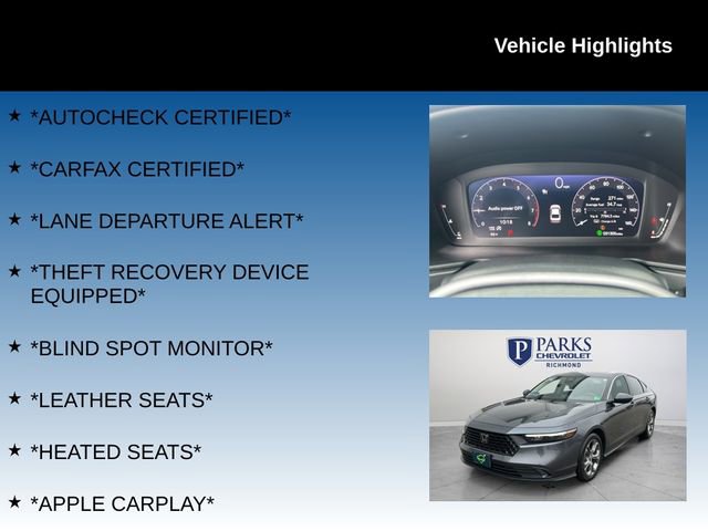 Used 2024 Honda Accord EX image 4