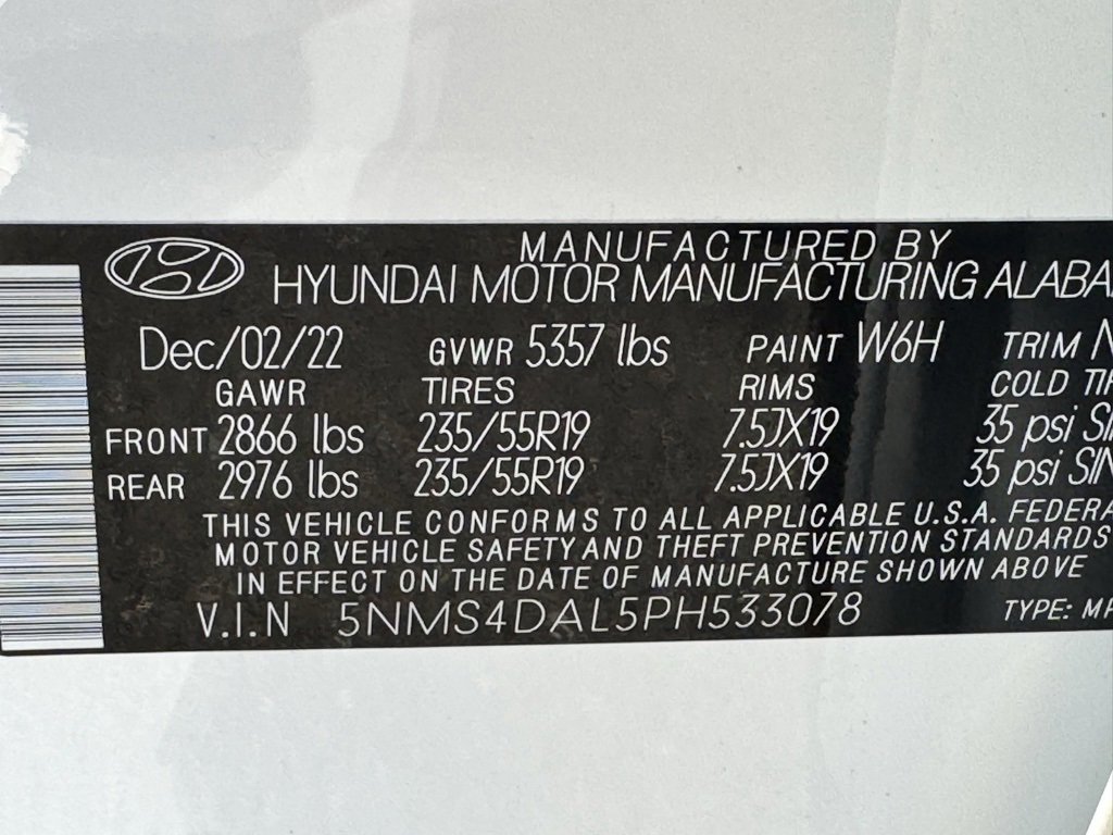 Used 2023 Hyundai Santa Fe Limited image 45