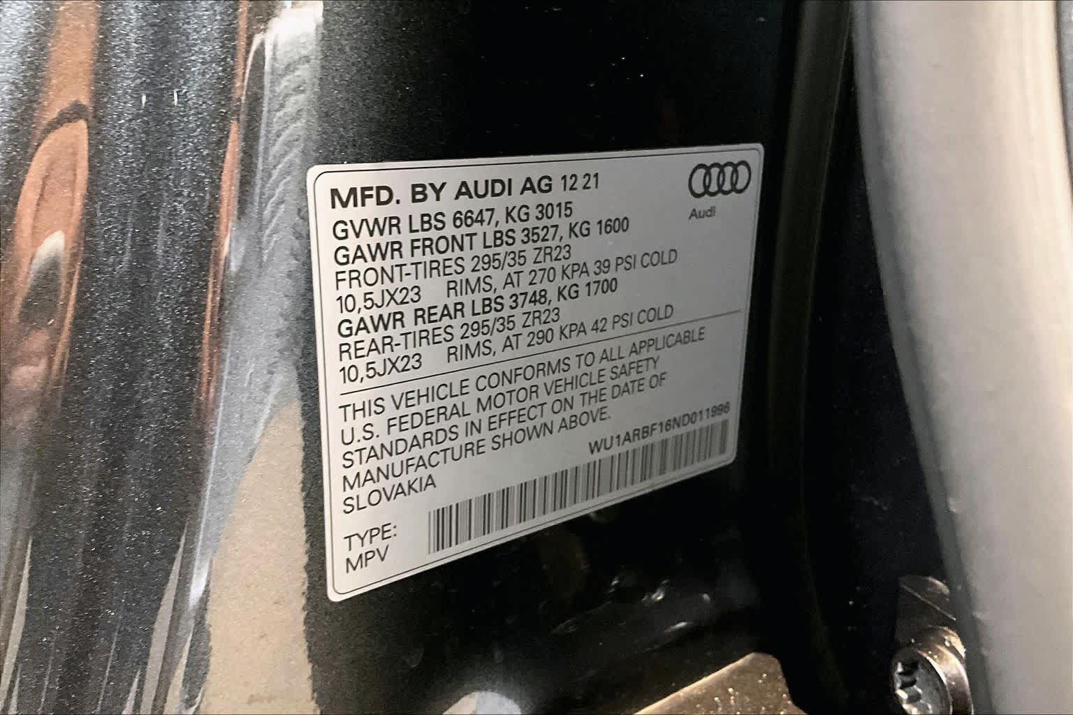 Used 2022 Audi RS Q8 AWD/4WD image 33