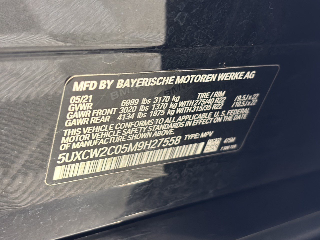 Used 2021 BMW X7 xDrive40i w/ M Sport Package AWD/4WD image 32