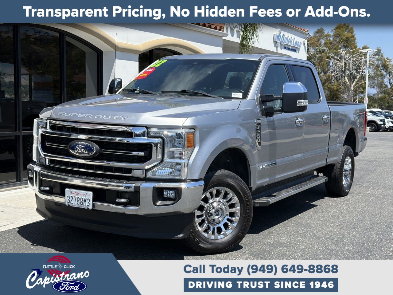 Used 2022 Ford F250 Lariat w/ Chrome Package AWD/4WD image 1