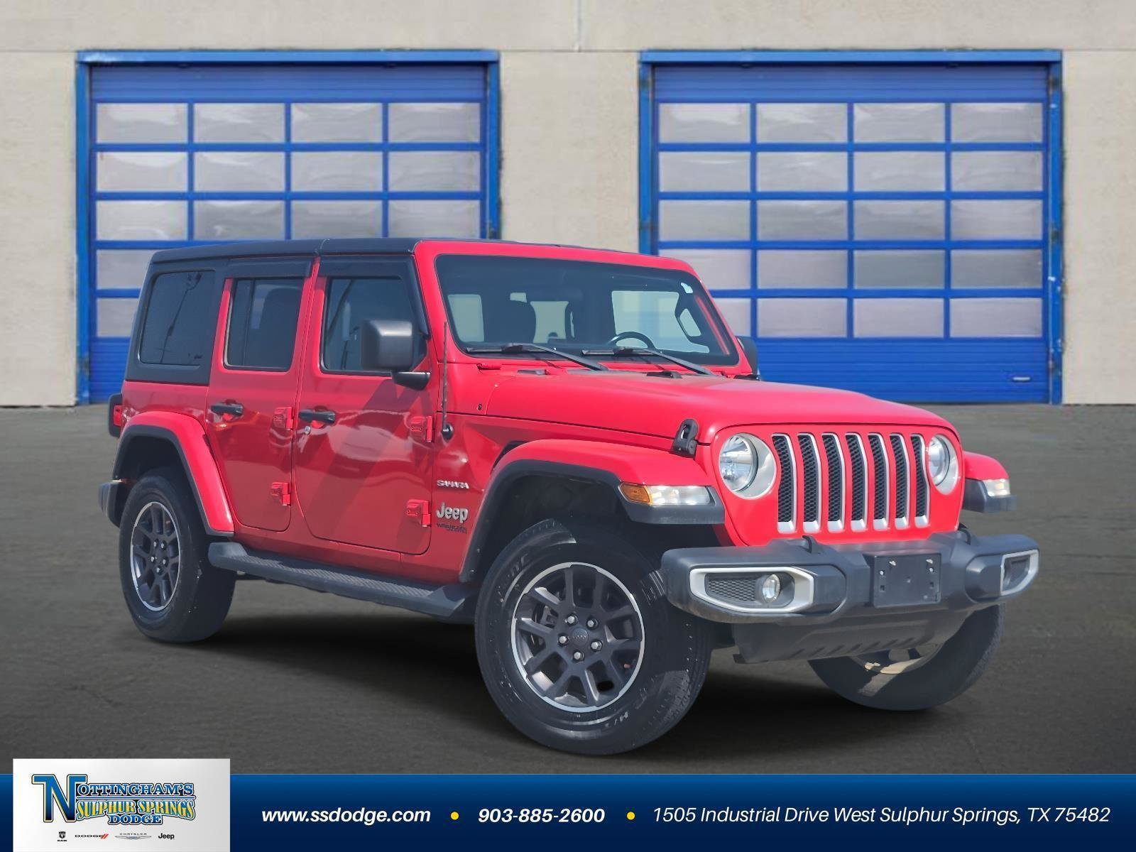 Used 2020 Jeep Wrangler Unlimited Sahara