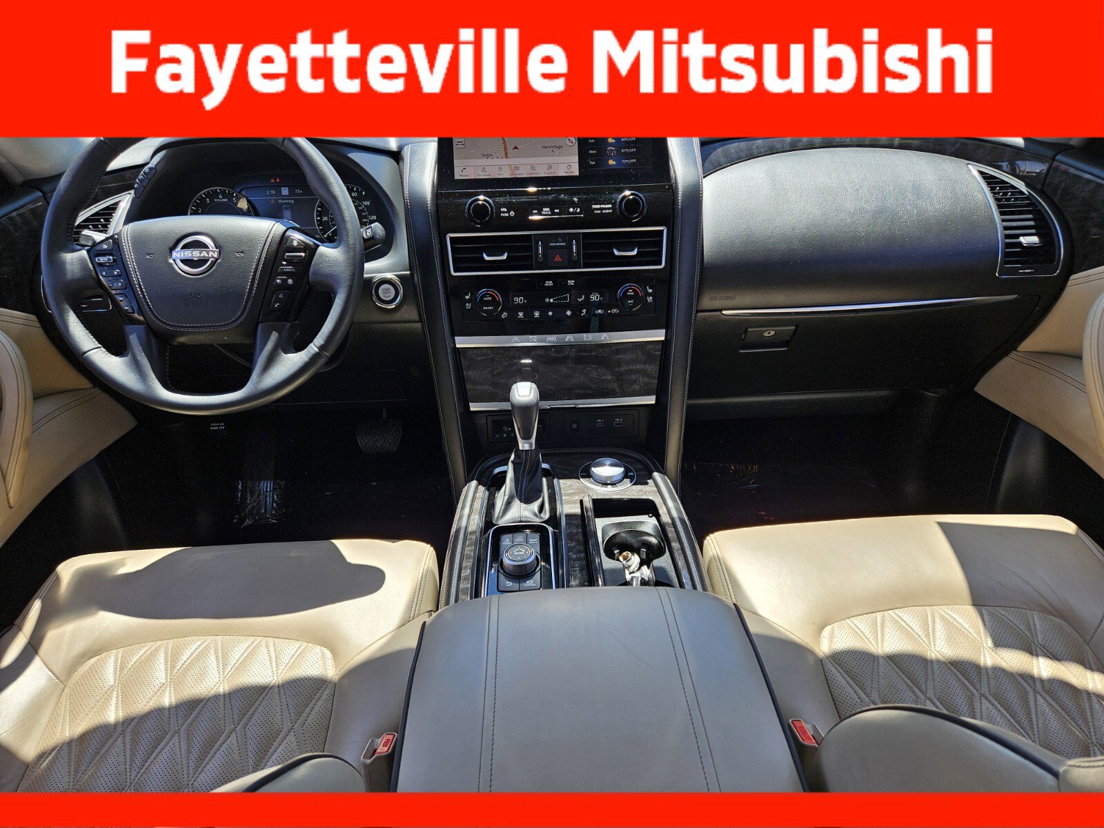 Used 2023 Nissan Armada Platinum w/ Captain's Chairs Package AWD/4WD image 13