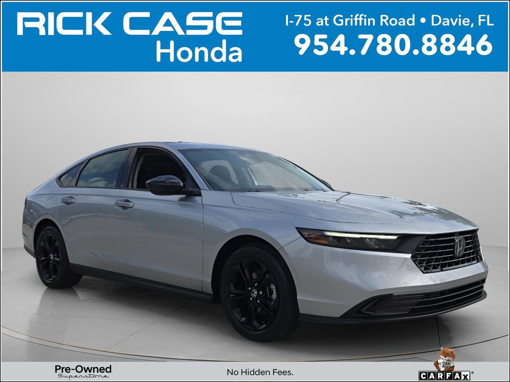 Used 2025 Honda Accord SE image 1