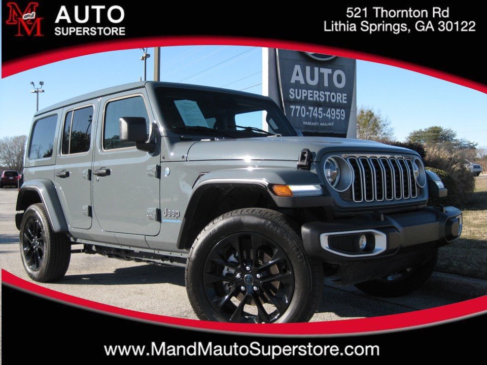 Used 2025 Jeep Wrangler Unlimited Sahara w/ Safety Group image 1