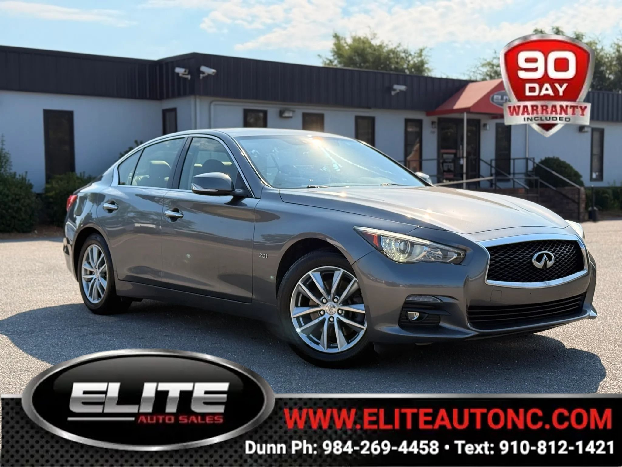 Used 2017 INFINITI Q50 2.0t w/ Moonroof Package