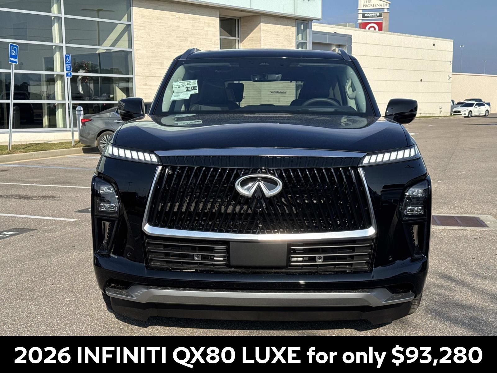 New 2026 INFINITI QX80 Luxe w/ Cargo Package AWD/4WD image 2