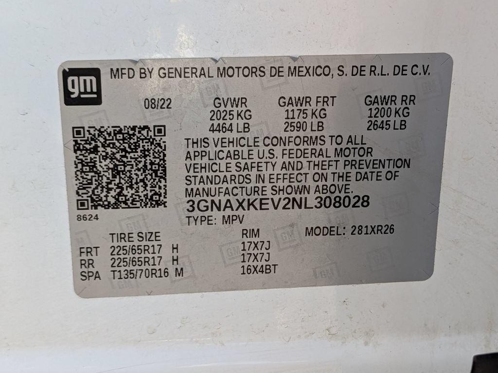 Used 2022 Chevrolet Equinox LT FWD image 30