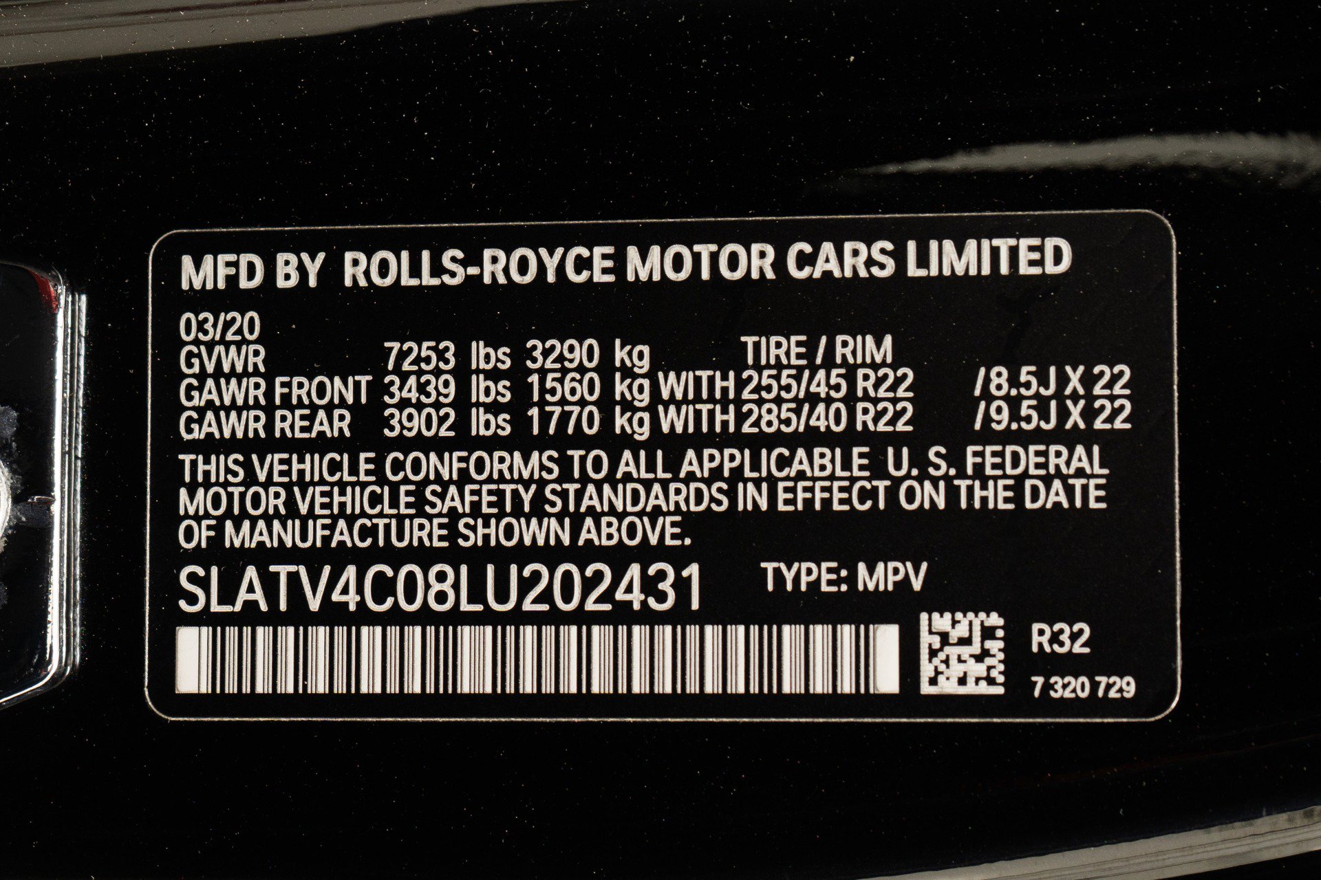 Used 2020 Rolls-Royce Cullinan AWD/4WD image 20