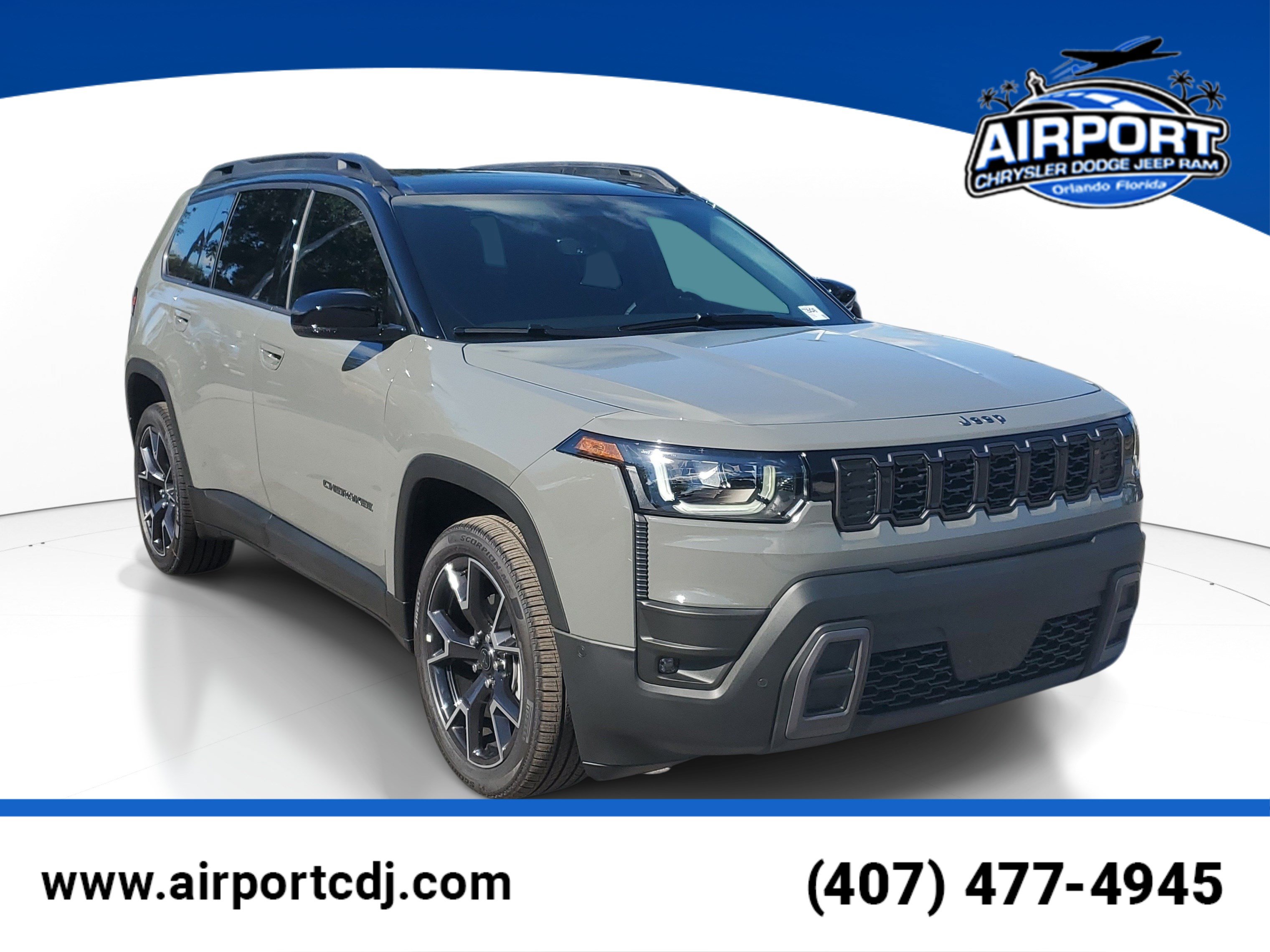 New 2026 Jeep Cherokee Overland AWD/4WD image 1