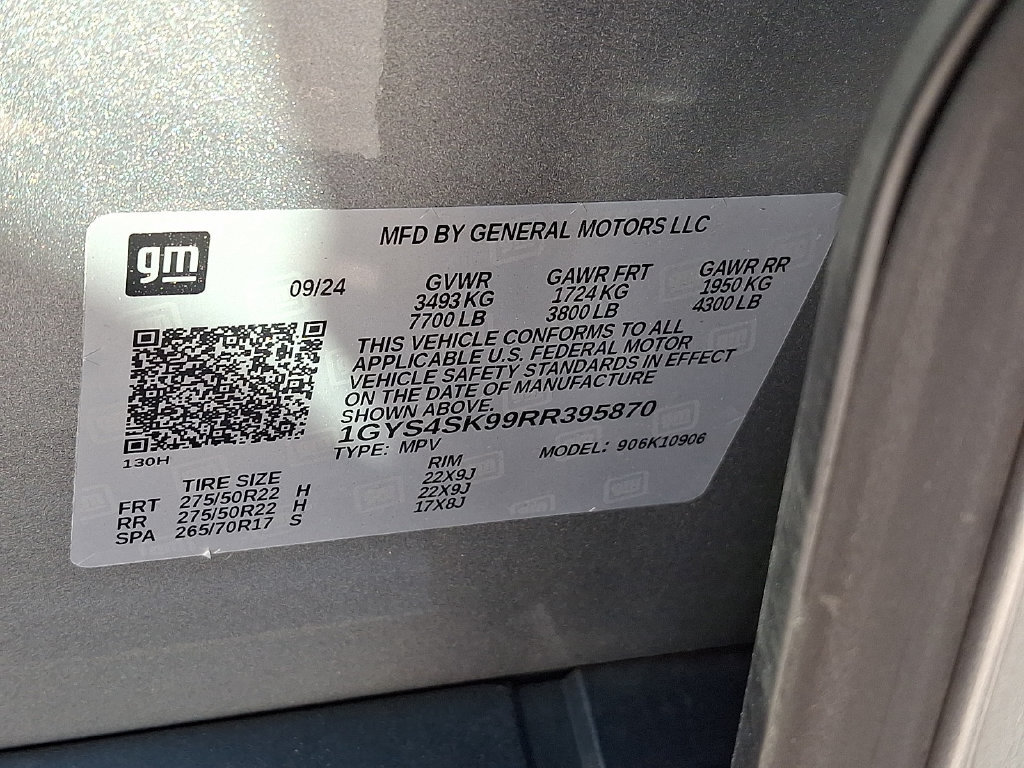 Certified 2024 Cadillac Escalade ESV V AWD/4WD image 31