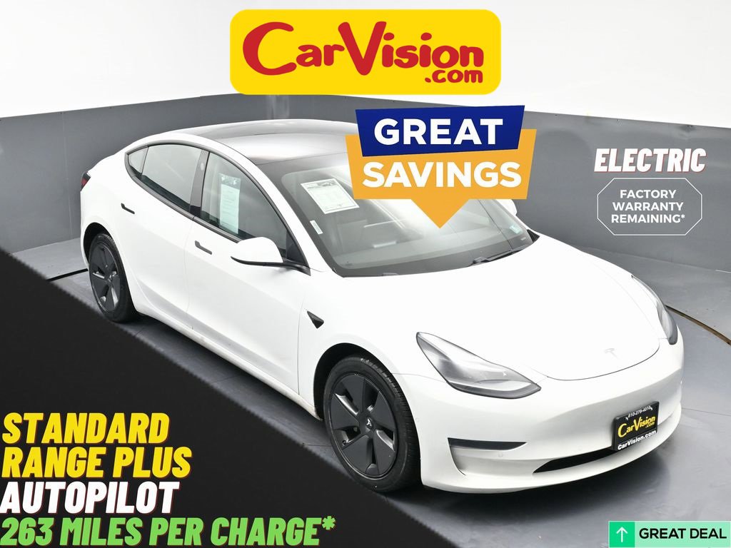 Used 2021 Tesla Model 3 Standard Range Plus image 1