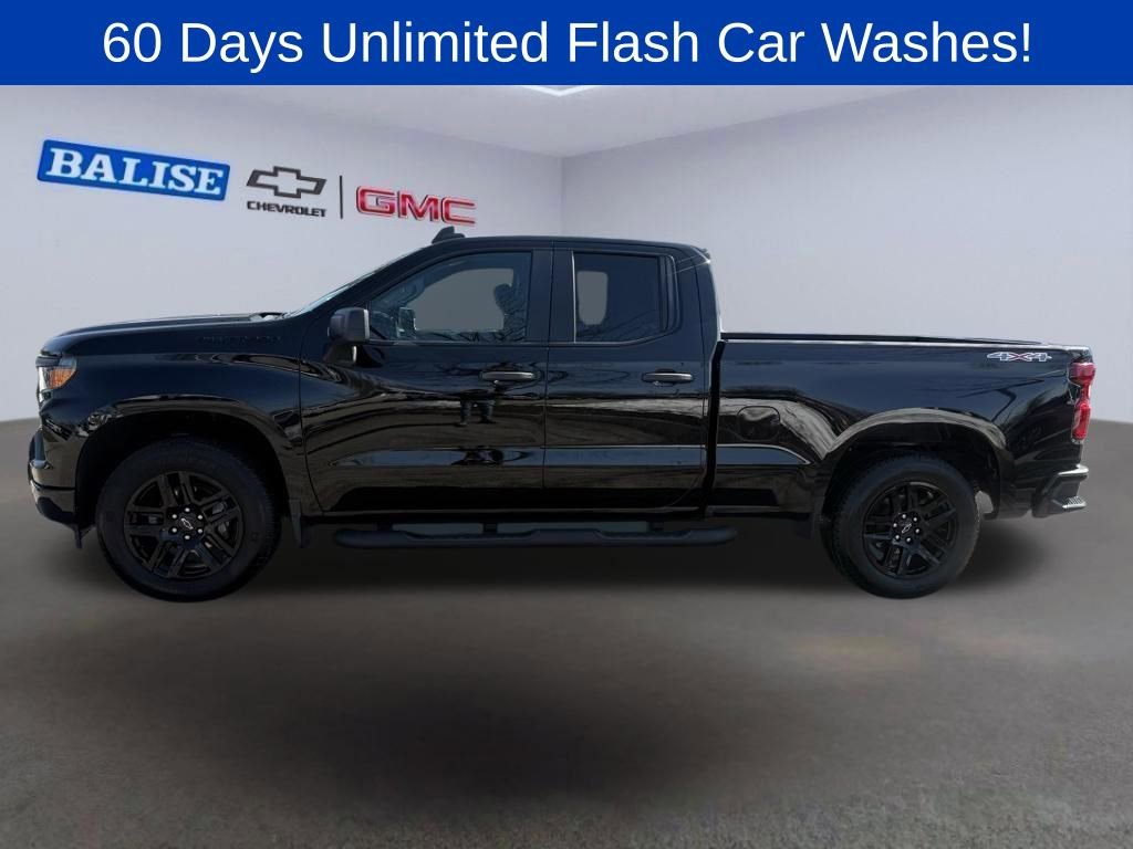 Used 2023 Chevrolet Silverado 1500 Custom w/ Rally Edition AWD/4WD image 2