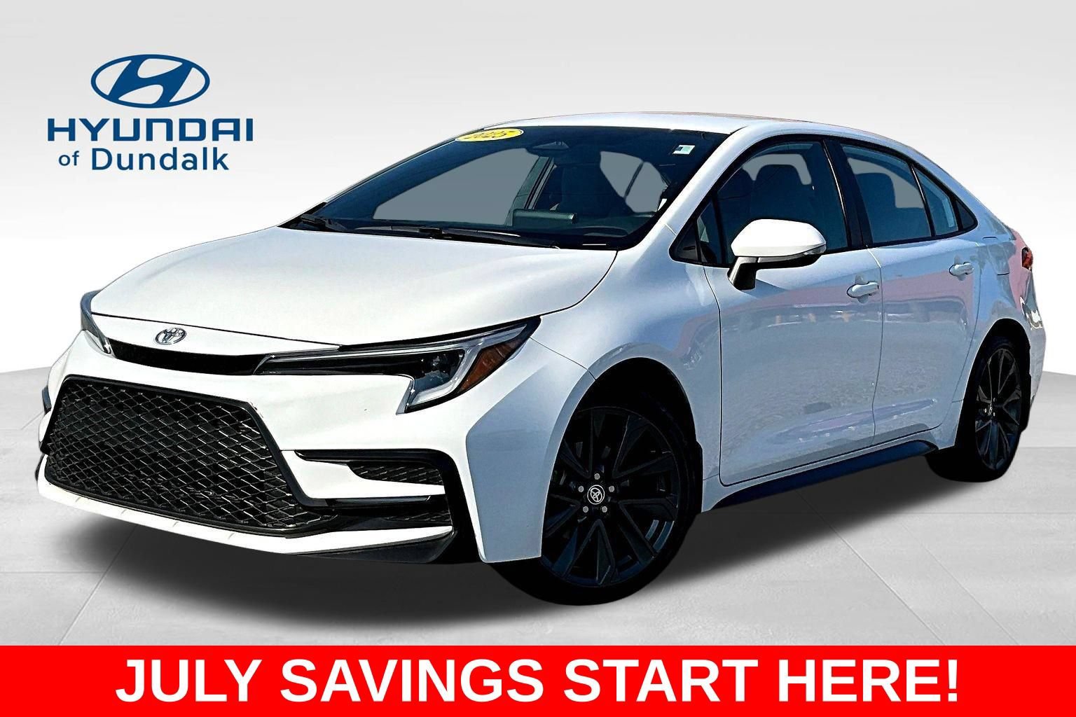Used 2025 Toyota Corolla SE FWD image 1