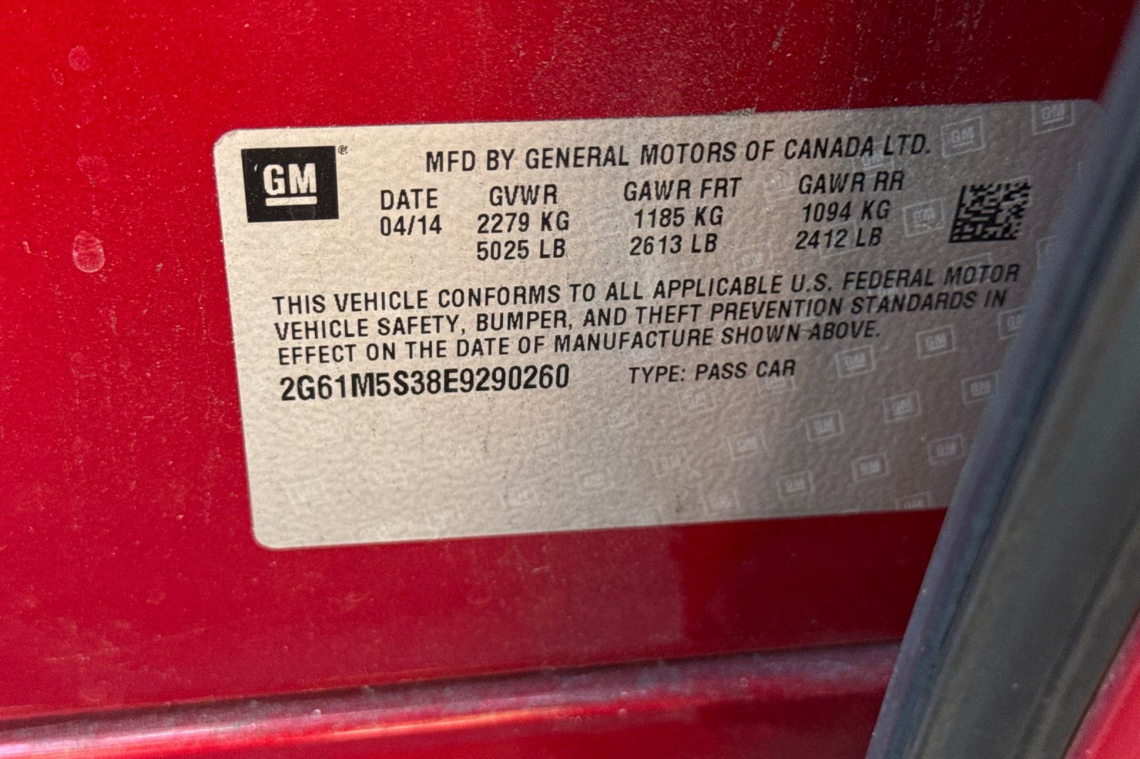 Used 2014 Cadillac XTS Luxury w/ Driver Awareness Package image 12