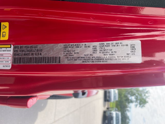 Used 2020 Jeep Gladiator Sport w/ Quick Order Package 24S AWD/4WD image 26