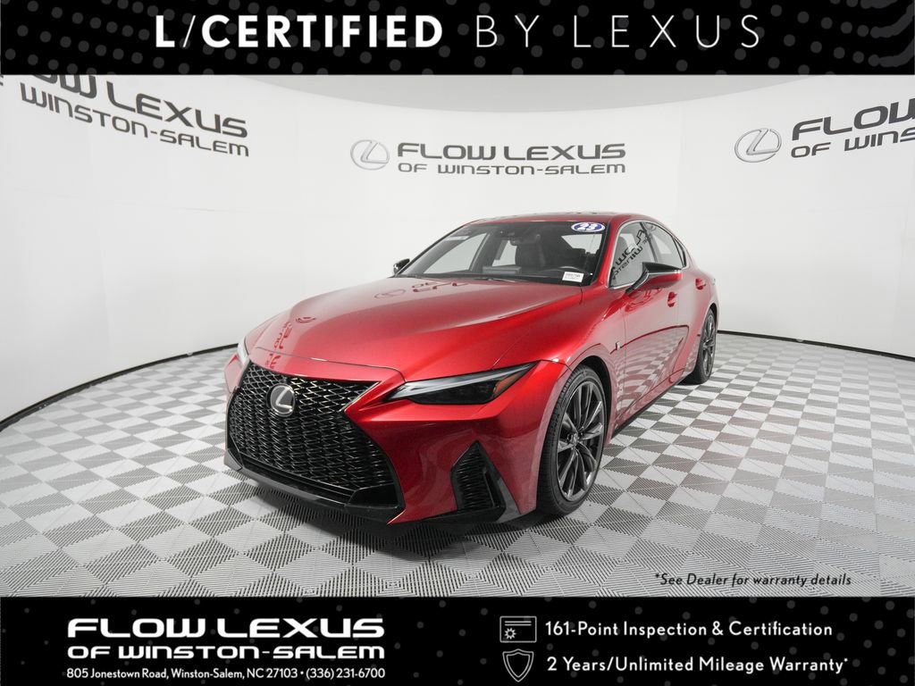 Certified 2023 Lexus IS 350 F Sport RWD image 1
