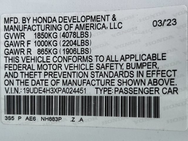 Certified 2023 Acura Integra A-Spec FWD image 34