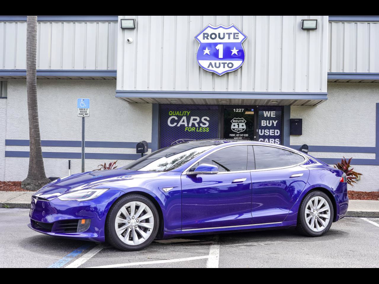 Used 2016 Tesla Model S 75D AWD/4WD image 1