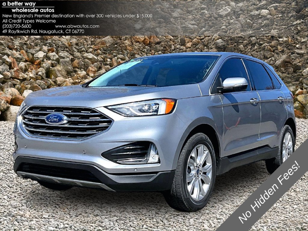 Used 2021 Ford Edge Titanium w/ Cargo Accessory Package FWD image 1