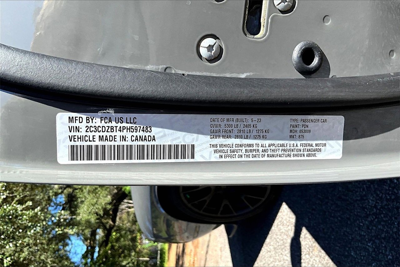 Used 2023 Dodge Challenger R/T w/ Blacktop Package image 15