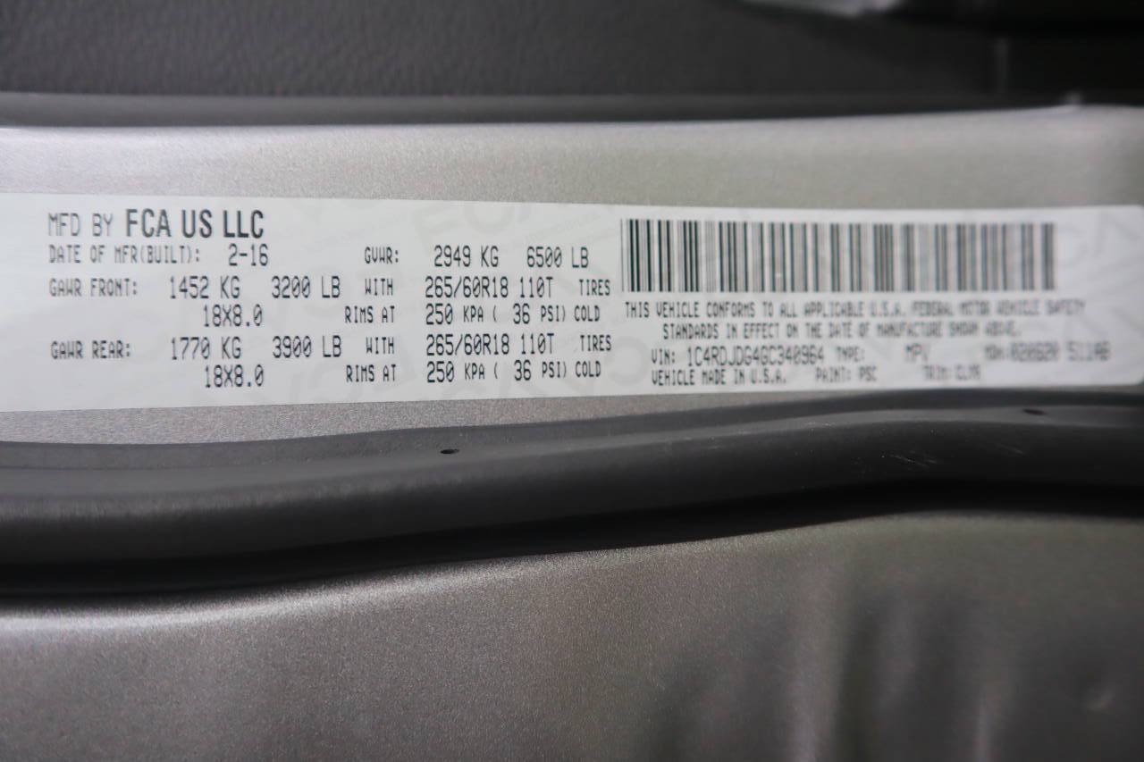 Used 2016 Dodge Durango Limited w/ Nav & Power Liftgate Group AWD/4WD image 15