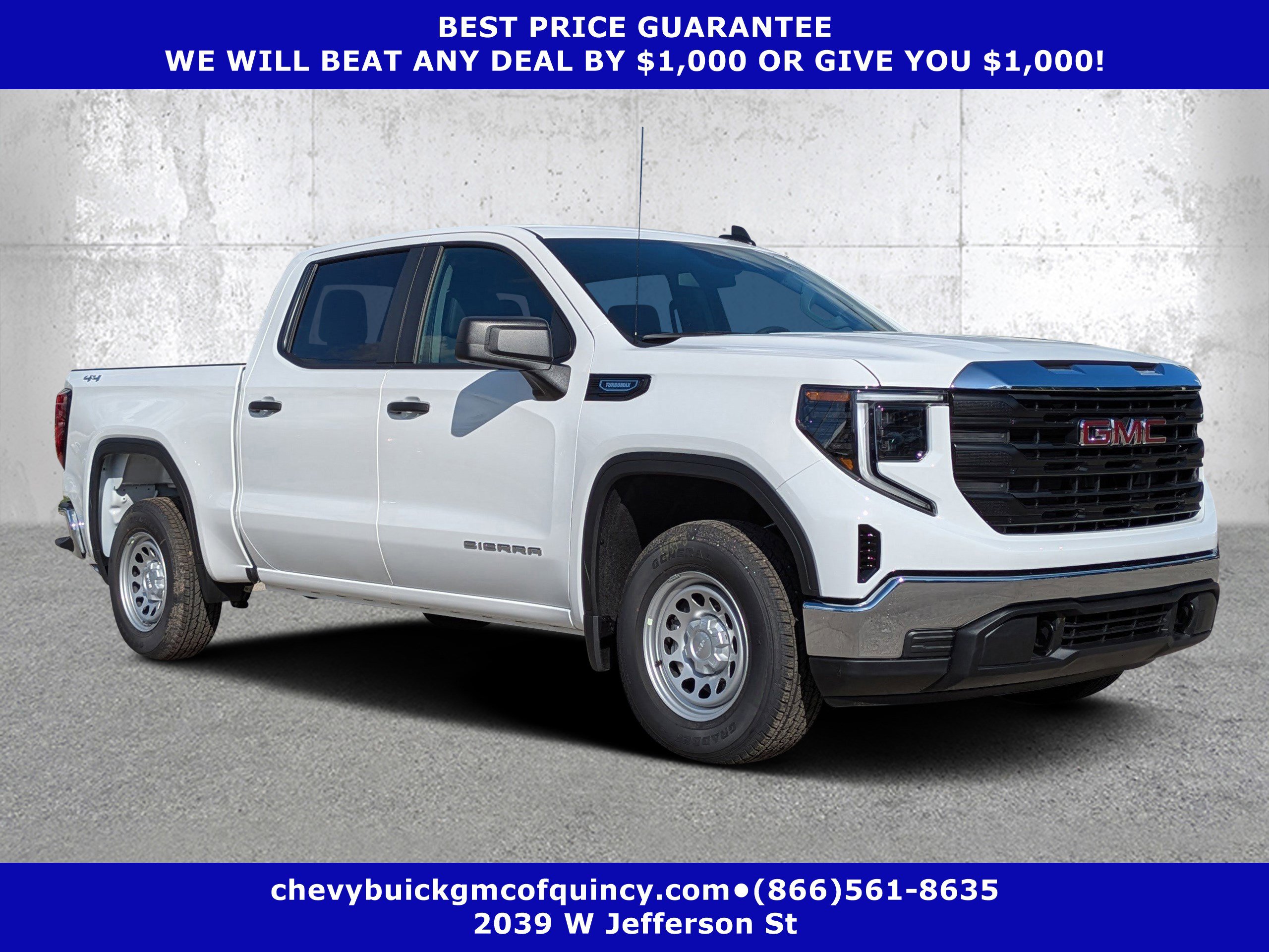 New 2026 GMC Sierra 1500 Pro w/ Pro Value Package