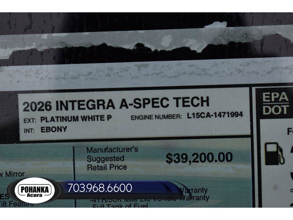 New 2026 Acura Integra A-Spec FWD image 38