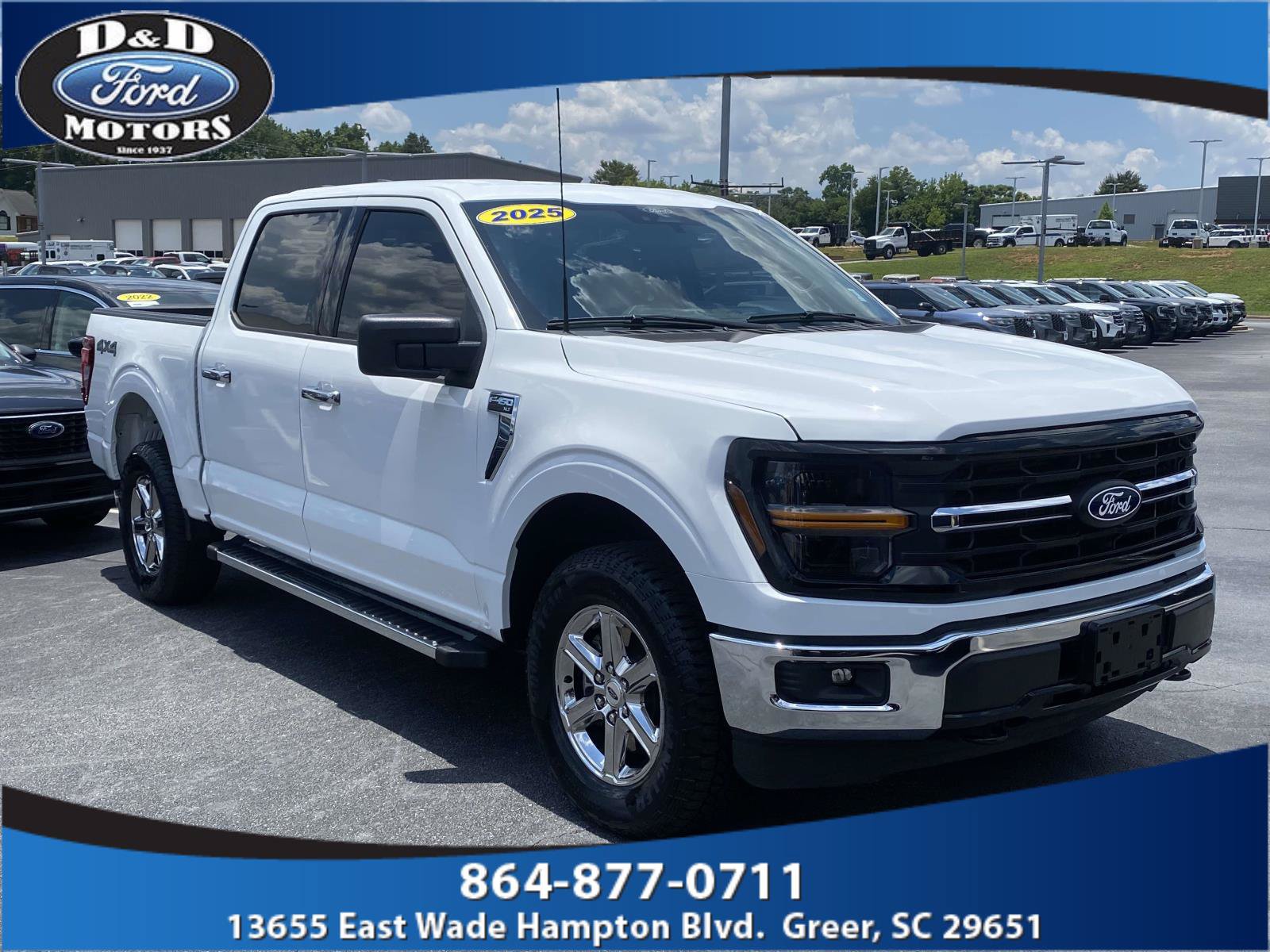 Used 2025 Ford F150 XLT w/ Equipment Group 301A Standard AWD/4WD image 1