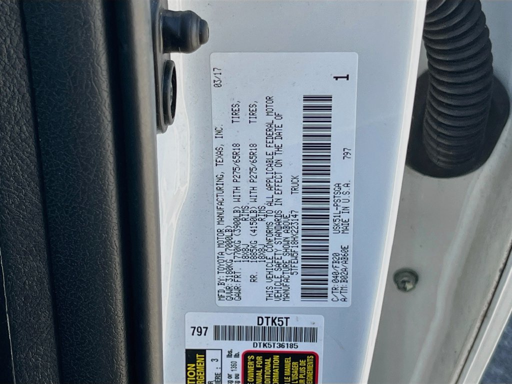 Used 2017 Toyota Tundra SR5 w/ TRD Off Road Package RWD image 28