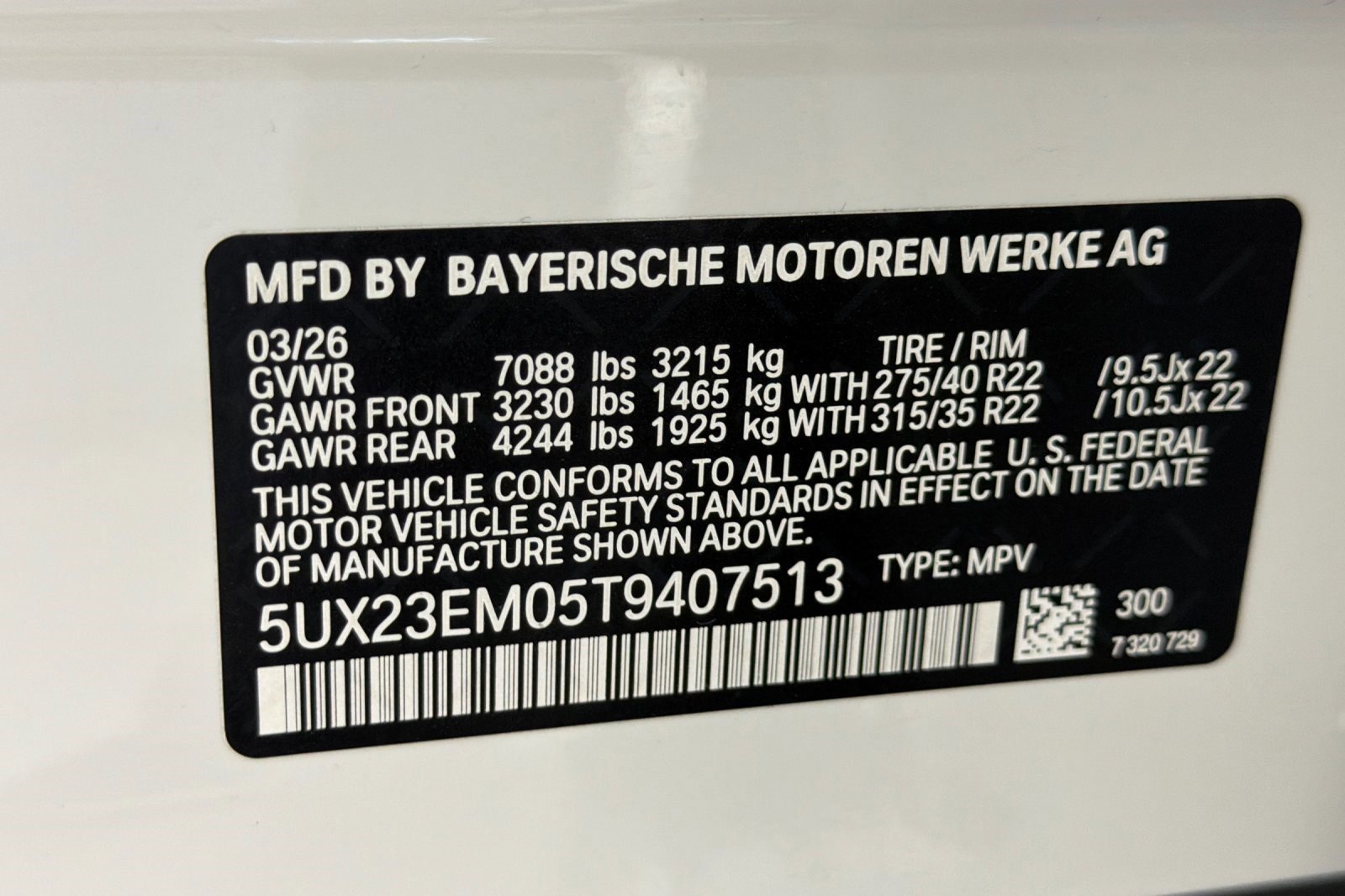 New 2026 BMW X7 xDrive40i w/ M Sport Package image 21