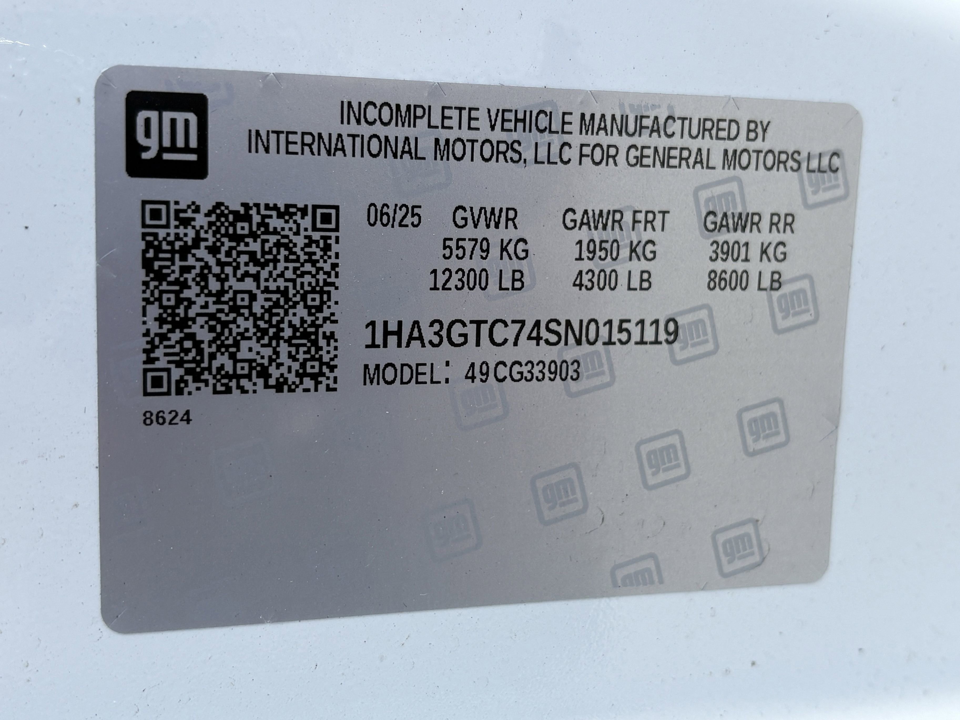 New 2025 Chevrolet Express 3500 w/ Power Convenience Package image 21