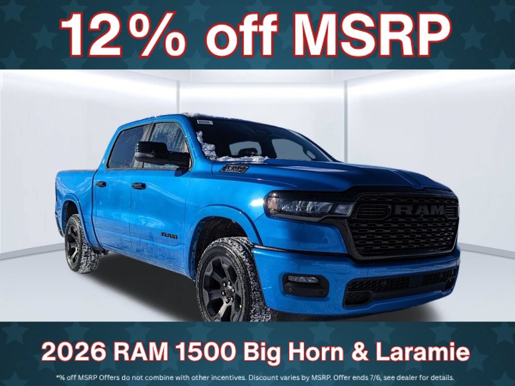 New 2026 RAM 1500 Big Horn w/ Night Edition