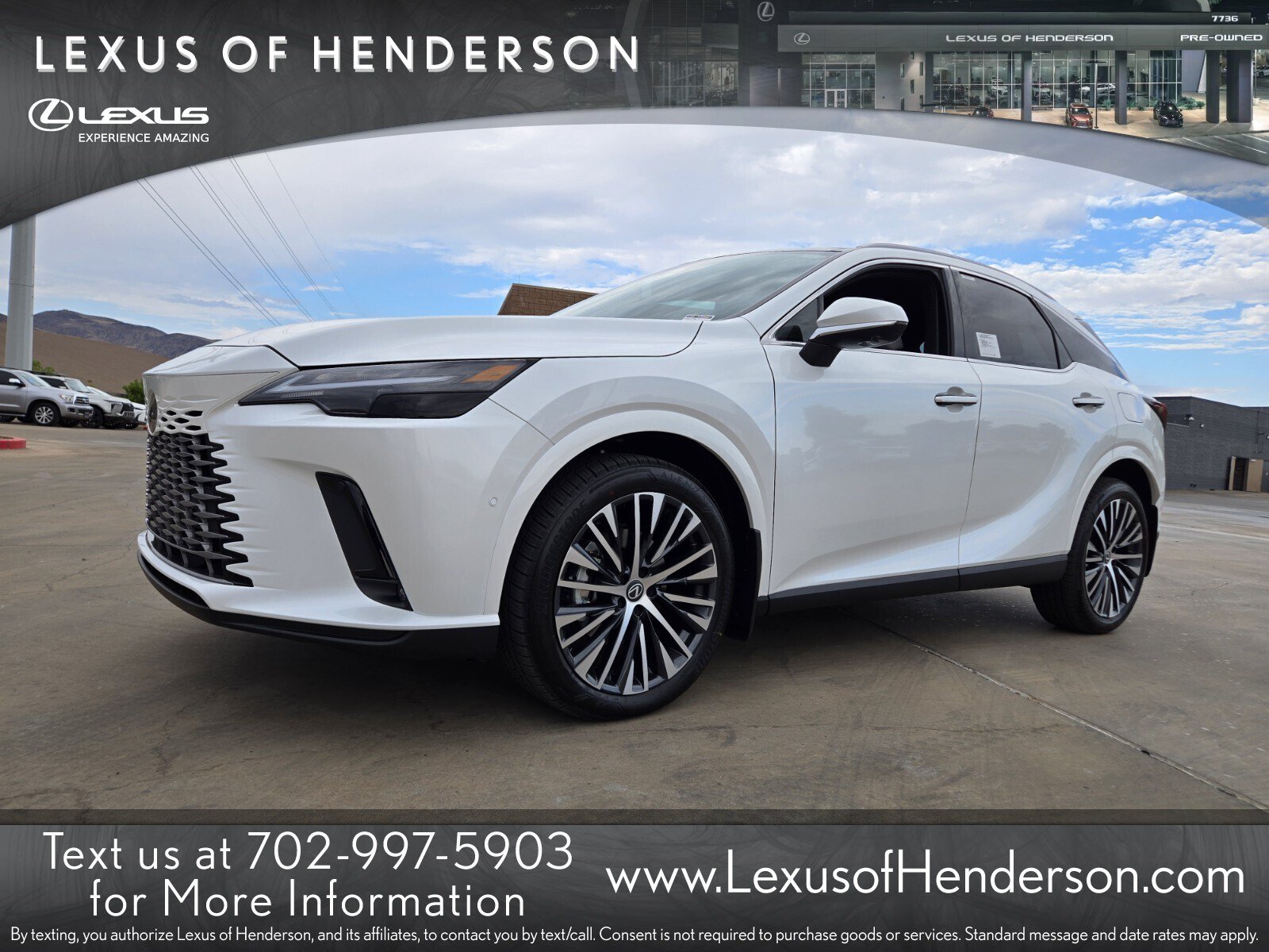 New 2026 Lexus RX 350h AWD/4WD image 1