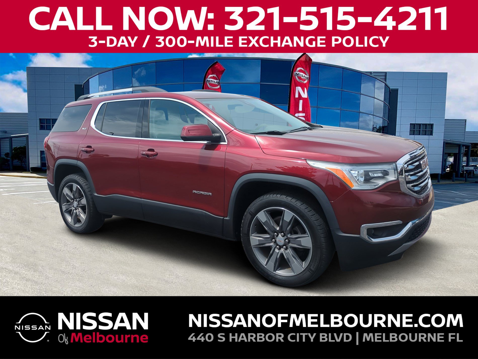Used 2018 GMC Acadia SLT FWD image 1