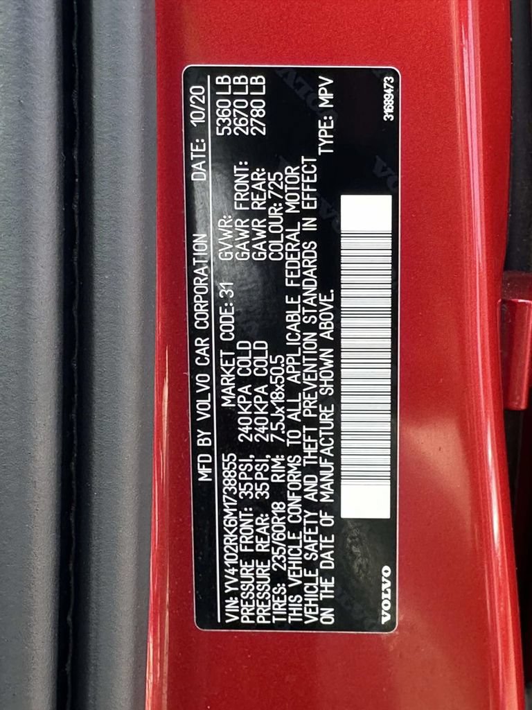 Used 2021 Volvo XC60 T5 Momentum AWD/4WD image 37