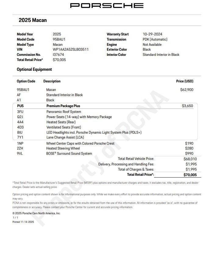 Used 2025 Porsche Macan image 6