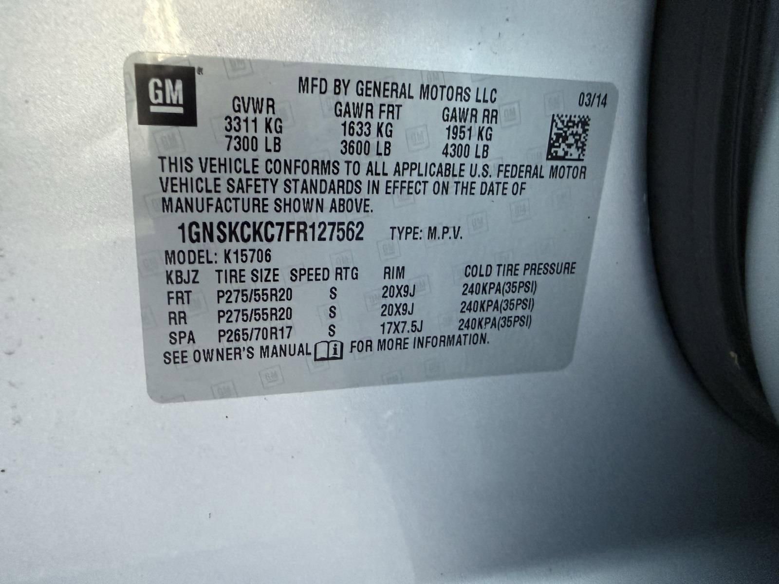 Used 2015 Chevrolet Tahoe LTZ image 41