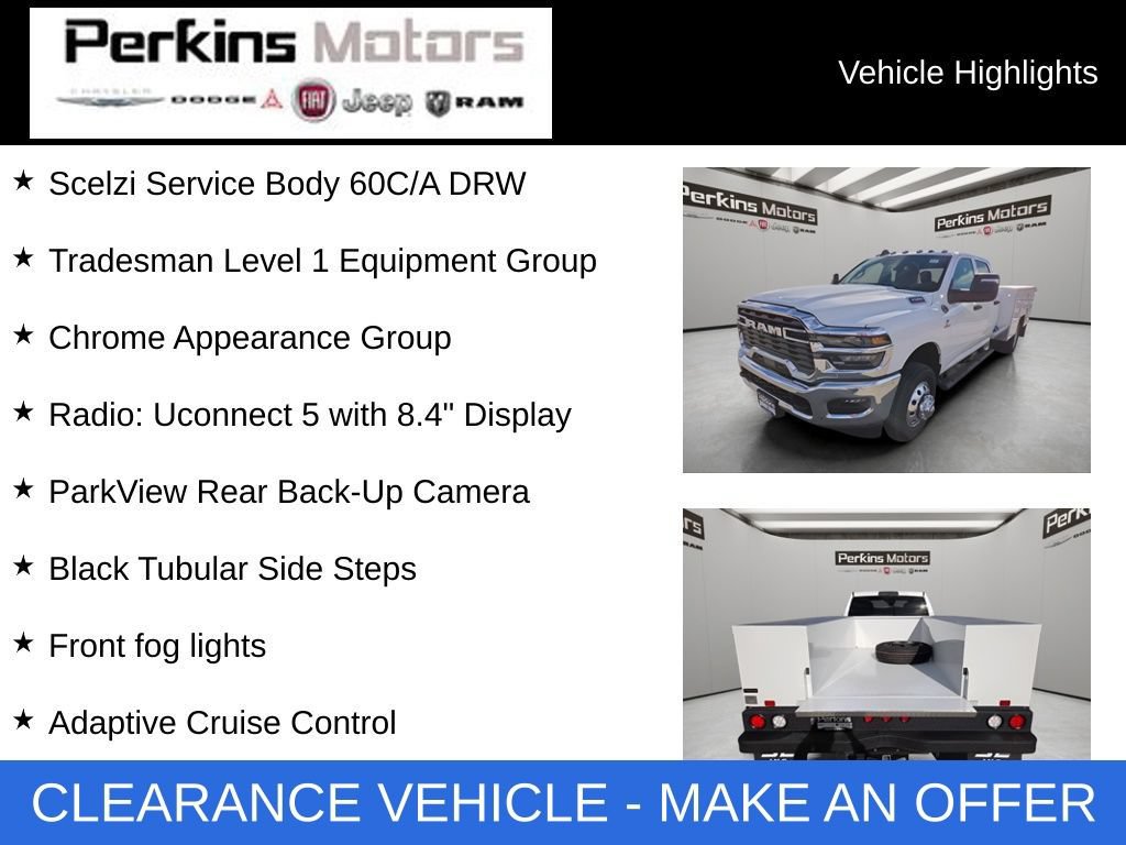 New 2026 RAM 3500 Tradesman w/ Chrome Appearance Group AWD/4WD image 36