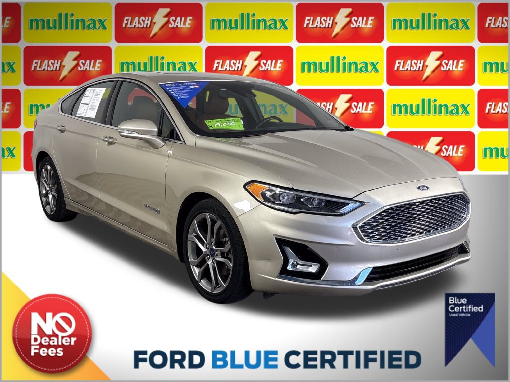 Certified 2019 Ford Fusion Titanium