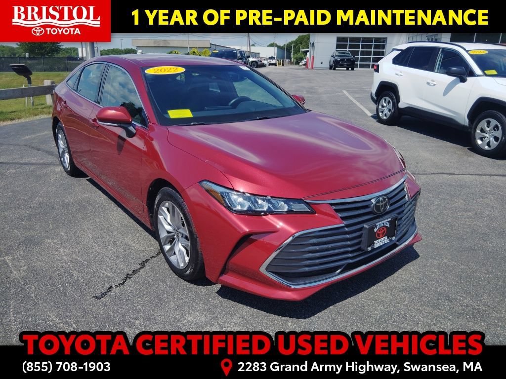 Certified 2022 Toyota Avalon XLE FWD image 1