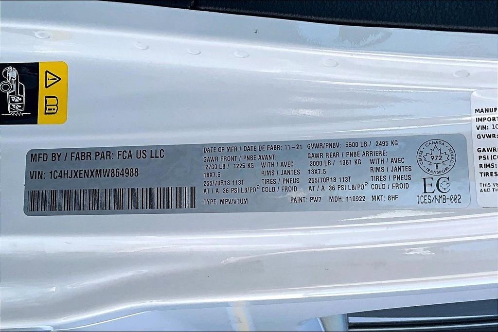 Used 2021 Jeep Wrangler Unlimited Sahara w/ Uconnect 4C Nav & Sound Group image 23