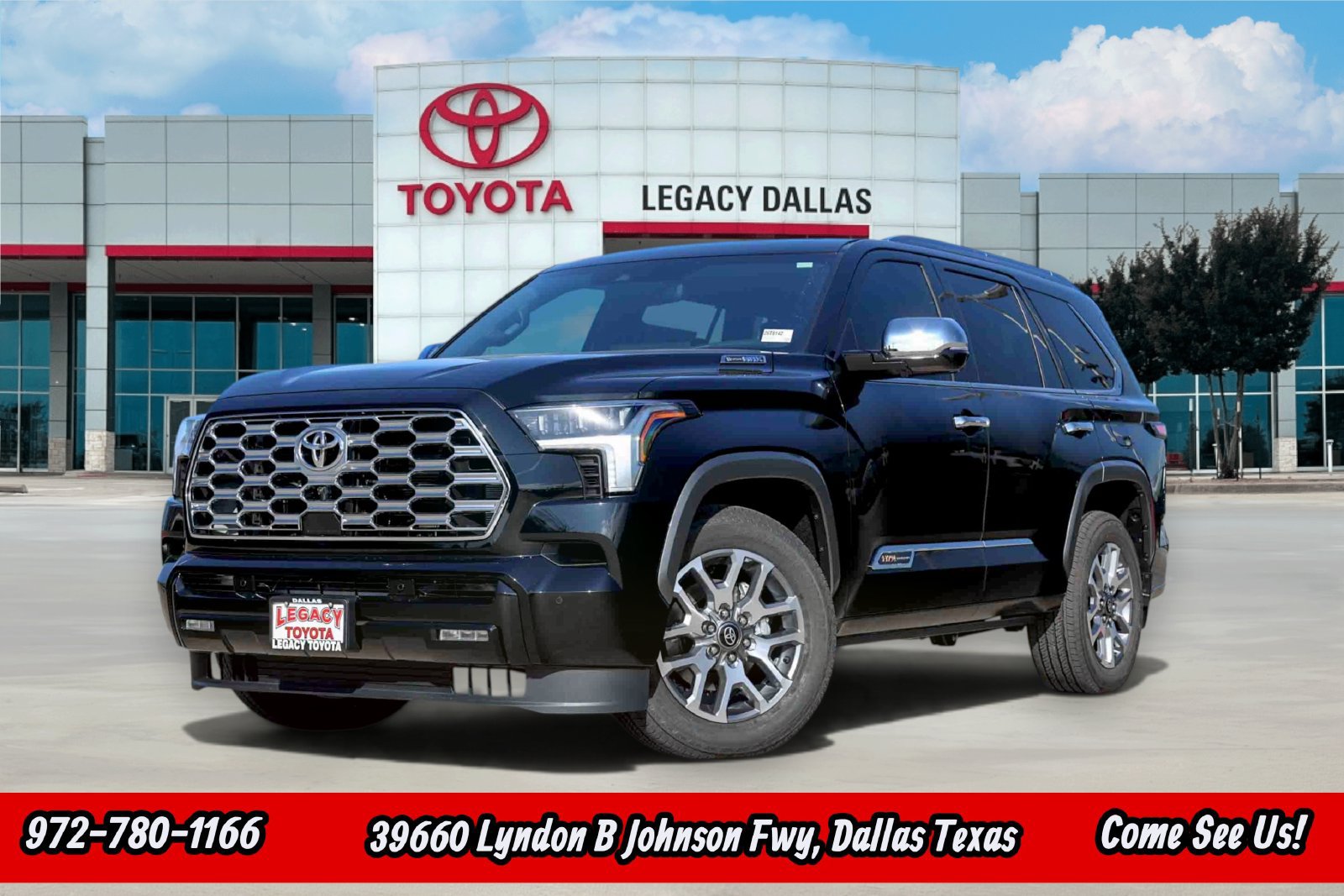 New 2026 Toyota Sequoia 1794 Edition AWD/4WD image 1