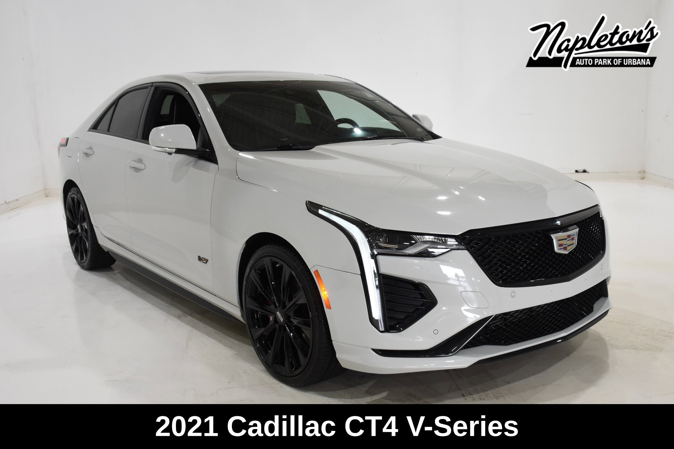 Used 2021 Cadillac CT4 V w/ Technology Package AWD/4WD image 1