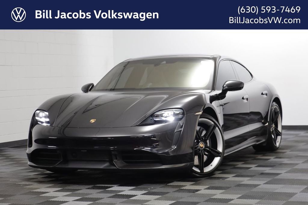 Used 2020 Porsche Taycan Turbo S w/ Premium Package AWD/4WD image 1