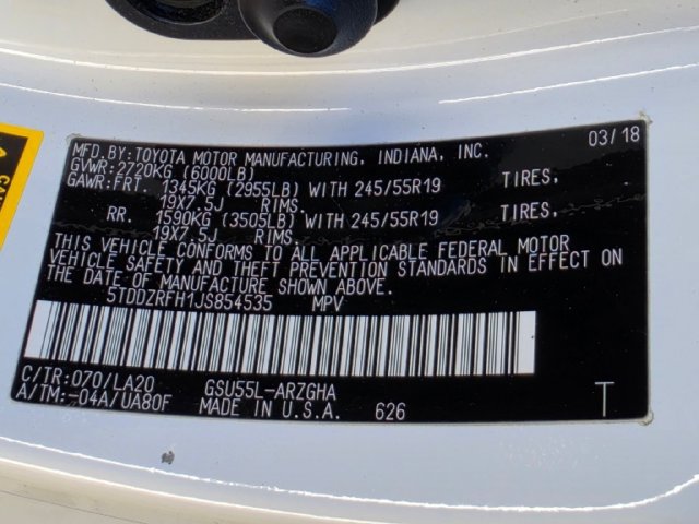 Used 2018 Toyota Highlander Limited AWD/4WD image 34