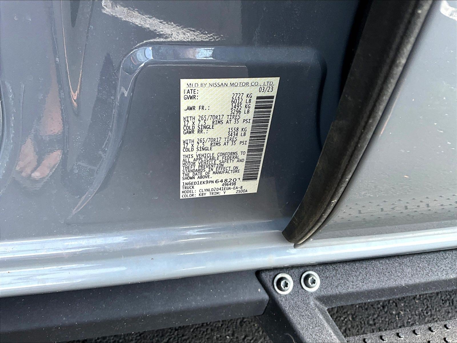 Used 2023 Nissan Frontier PRO-4X w/ Pro-4X Premium Package AWD/4WD image 19