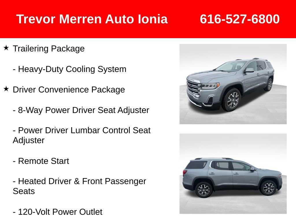 Used 2023 GMC Acadia SLE w/ Driver Convenience Package image 26